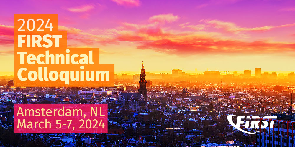 Amsterdam 2024 FIRST Technical Colloquium
