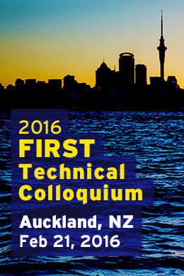 Auckland 2016 FIRST Technical Colloquium