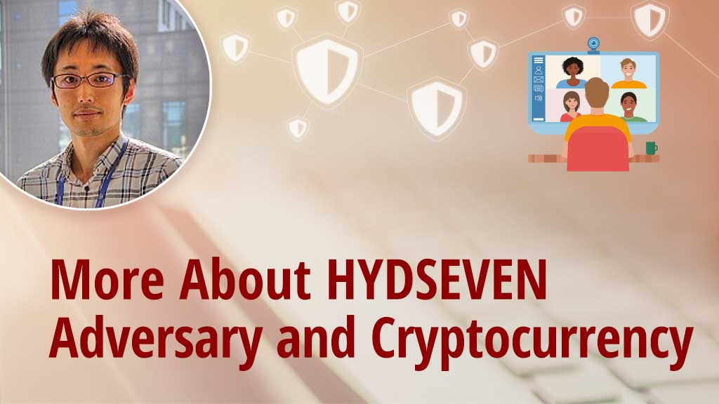 More About HYDSEVEN Adversary and Cryptocurrency