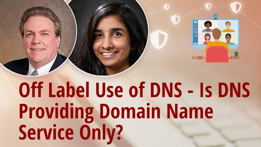Off Label Use of DNS - Is DNS Providing Domain Name Service Only?