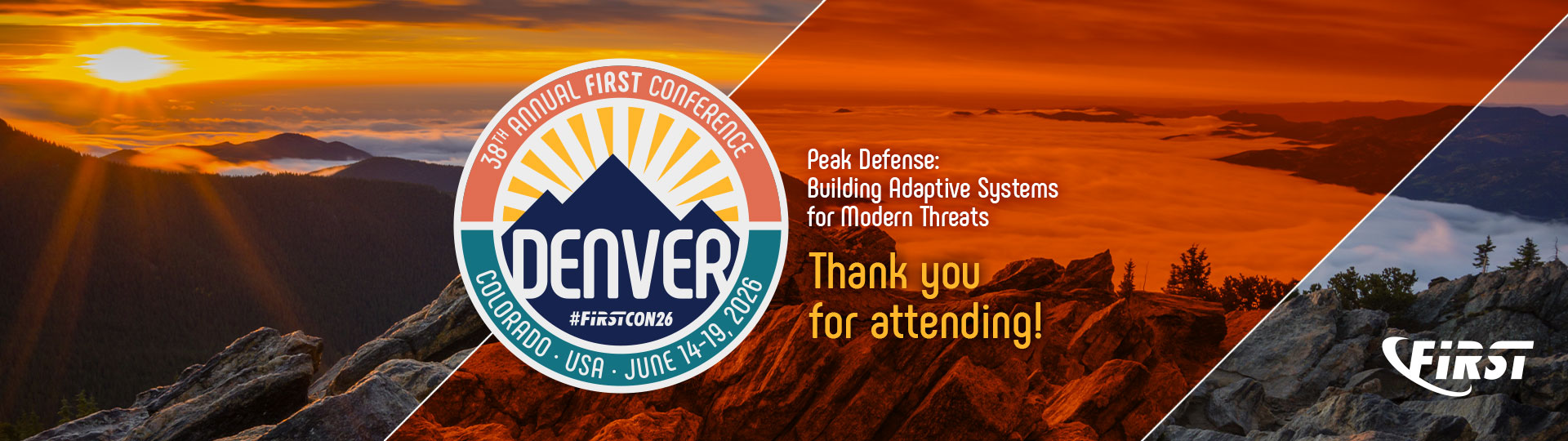 \#FIRSTCON26: 38th Annual FIRST Conference in Denver, US
