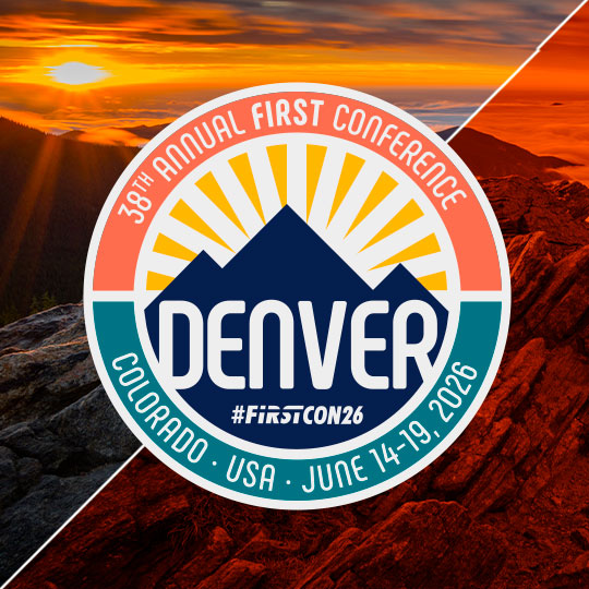 \#FIRSTCON26: 38th Annual FIRST Conference in Denver, US