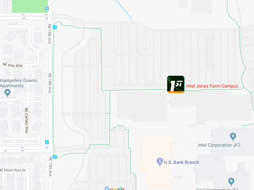 Intel Ronler Acres Campus Map