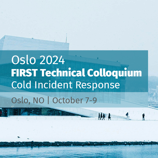 Oslo 2025 FIRST TC: Cold Incident Response