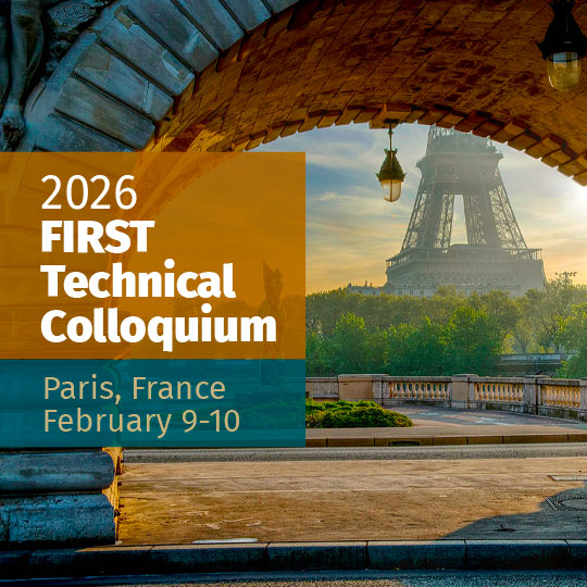 Paris 2026 FIRST Technical Colloquium