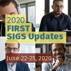 2020 FIRST SIG Updates