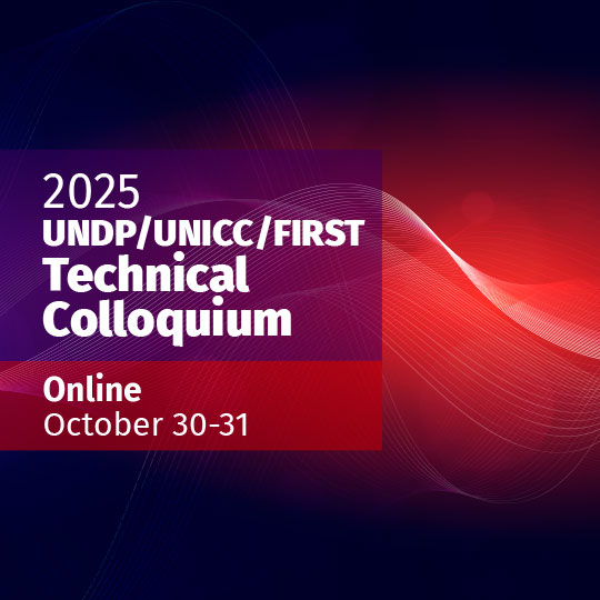 Remote 2025 UNDP / UNICC / FIRST Technical Colloquium